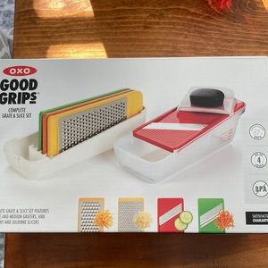 Brand New in Box OXO Good Grips Complete Grate & Slice Set